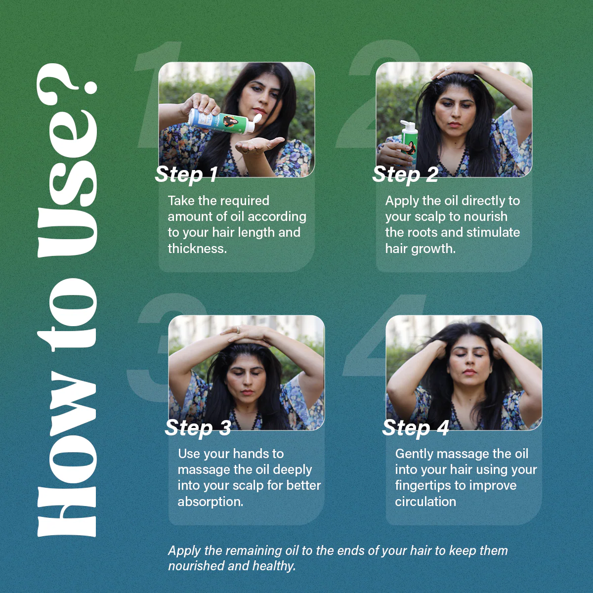 13 Herbs Hair Oil for Hair Fall Control - Big Bottle of 200mL - Image 5