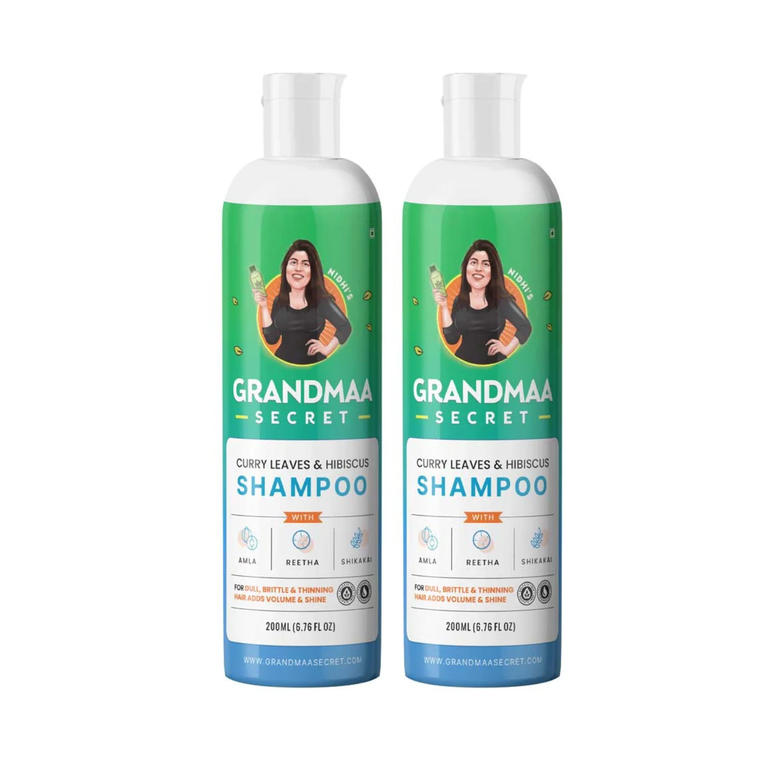 Curry Leaf and Hibiscus Shampoo for Hair Fall Control - Image 12