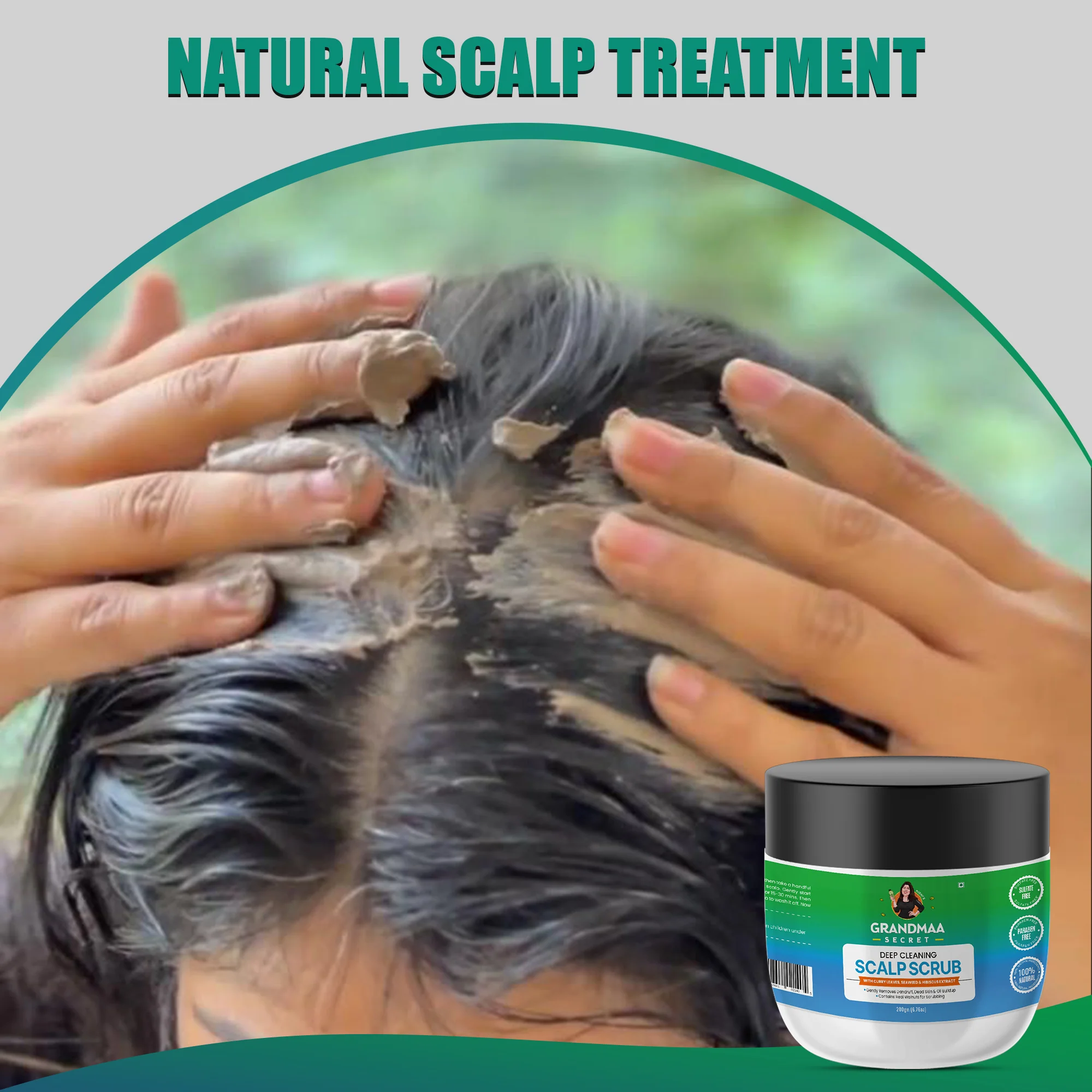 Hair Care Combo with Hair Oil, Shampoo, Conditioner and Scalp Scrub - Image 6