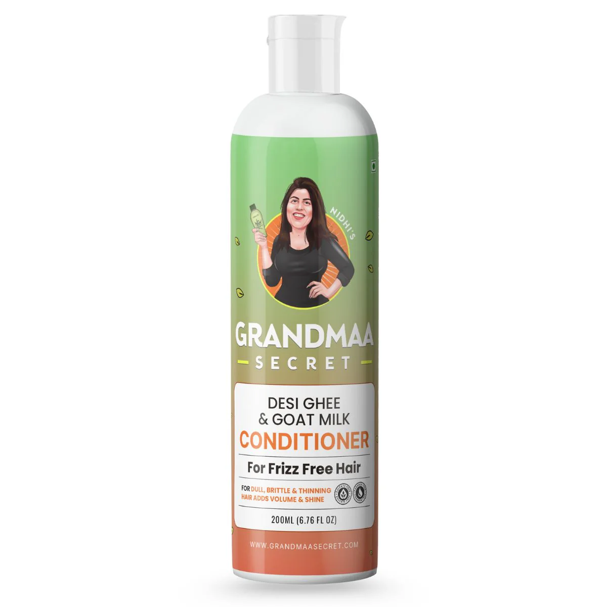 Desi Ghee & Goat Milk Conditioner for Dry & Damaged Hair - Image 12